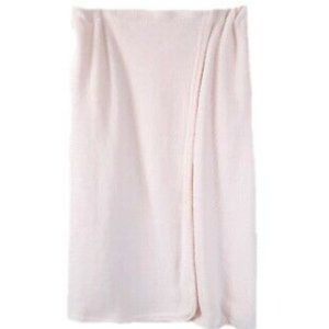 Pink One Size Fit Most bath wrap towel terry cloth